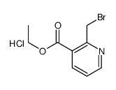 2-(溴甲基)烟酸乙酯结构式