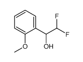 2,2-Difluoro-1-(2-methoxyphenyl)ethanol Structure