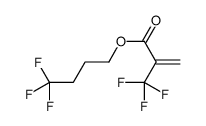 4,4,4-trifluorobutyl 2-(trifluoromethyl)prop-2-enoate Structure