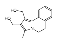 [1-(hydroxymethyl)-3-methyl-5,6-dihydropyrrolo[2,1-a]isoquinolin-2-yl]methanol结构式