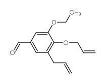 3-ethoxy-4-prop-2-enoxy-5-prop-2-enylbenzaldehyde图片