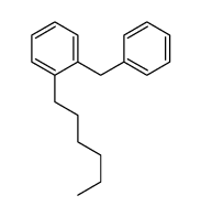 1-benzyl-2-hexylbenzene Structure