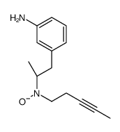 3-[(2R)-2-[oxido(pent-3-ynyl)amino]propyl]aniline Structure