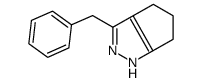 3-benzyl-1,4,5,6-tetrahydrocyclopenta[c]pyrazole结构式
