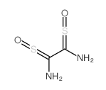 Oxamide, dithio-,S,S'-dioxide (7CI) structure