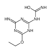 (4-amino-6-ethoxy-1,3,5-triazin-2-yl)urea Structure
