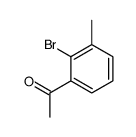 1-(2-bromo-3-methylphenyl)ethanone structure