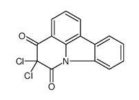 5,5-dichloro-4H-pyrido[3,2,1-jk]carbazole-4,6(5H)-dione结构式