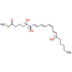 Lipoxin A4 methyl ester结构式