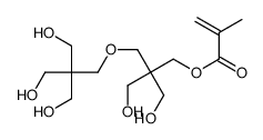 [3-hydroxy-2-[[3-hydroxy-2,2-bis(hydroxymethyl)propoxy]methyl]-2-(hydroxymethyl)propyl] 2-methylprop-2-enoate结构式