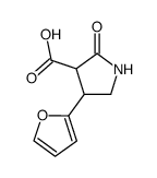 4-[2]furyl-2-oxo-pyrrolidine-3-carboxylic acid Structure