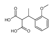 [1-(2-methoxy-phenyl)-ethyl]-malonic acid Structure