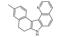 11-methyl-8,9-dihydro-7H-benzo[c]pyrido[2,3-g]carbazole Structure