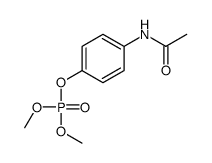 (4-acetamidophenyl) dimethyl phosphate Structure