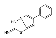 6-苯基咪唑并[2,1-b] [1,3,4]噻二唑-2-基胺结构式