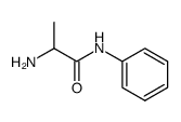 2-amino-N-phenylpropanamide结构式