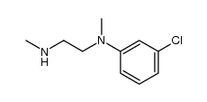 N-(3-chloro-phenyl)-N,N'-dimethyl-ethylenediamine Structure