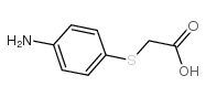 2-(4-氨基苯基硫基)乙酸结构式