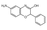 6-amino-2-phenyl-4H-1,4-benzoxazin-3-one结构式