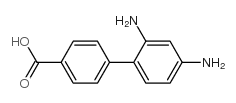 4-(2,4-Diaminophenyl)benzoic acid结构式