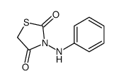 3-anilino-1,3-thiazolidine-2,4-dione结构式