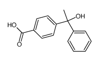 4-(1-hydroxy-1-phenylethyl)benzoic acid结构式