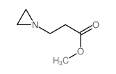 1-Aziridinepropanoicacid, methyl ester结构式