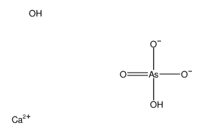 calcium,arsoric acid,hydrogen phosphate Structure