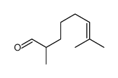 2,7-dimethyloct-6-enal结构式