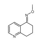 (Z/E)-7,8-dihydroquinolin-5(6H)-one O-methyl oxime结构式