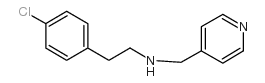 2-(4-chlorophenyl)-N-(pyridin-4-ylmethyl)ethanamine Structure