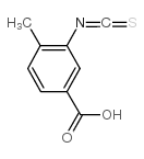 Benzoicacid,3-isothiocyanato-4-methyl-结构式