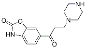 6-(3-(piperazin-1-yl)propanoyl)benzo[d]oxazol-2(3H)-one结构式