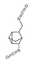 Tricyclo[2.2.1.02,6]heptane, 3-isocyanato-5-(isocyanatomethyl)- (9CI) Structure