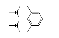 bis(dimethylamino)mesitylphosphine Structure