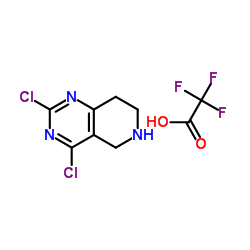 2,4-DICHLORO-5,6,7,8-TETRAHYDROPYRIDO[4,3-D]PYRIMIDINE 2,2,2-TRIFLUOROACETATE picture