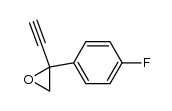 2-ethynyl-2-(4-fluorophenyl)oxirane结构式