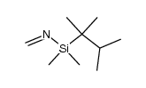 1-(2,3-dimethylbutan-2-yl)-1,1-dimethyl-N-methylenesilanamine Structure