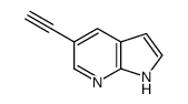 5-ethynyl-1H-pyrrolo[2,3-b]pyridine Structure