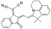 2-((Z)-2-((E)-2-(1,1-二甲基-5,6-二氢-1H-吡咯并[3,2,1-ij]]喹啉-2(4H)-亚烷基) 亚乙基)-3-氧代-2,3-二氢-1H-茚-1-基)丙二腈图片