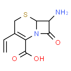 7-AMINO-8-OXO-3-VINYL-5-THIA-1-AZA-BICYCLO[4.2.0]OCT-2-ENE-2-CARBOXYLICACID结构式
