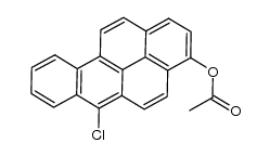 6-chlorobenzo[pqr]tetraphen-3-yl acetate Structure