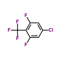 5-Chloro-1,3-difluoro-2-(trifluoromethyl)benzene Structure