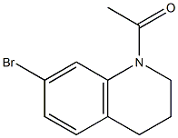 1-(7-bromo-3,4-dihydroquinolin-1(2H)-yl)ethanone结构式