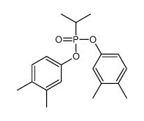 4-[(3,4-dimethylphenoxy)-propan-2-ylphosphoryl]oxy-1,2-dimethylbenzene Structure