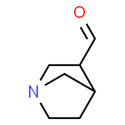 1-Azabicyclo[2.2.1]heptane-3-carboxaldehyde,exo-(9CI) Structure