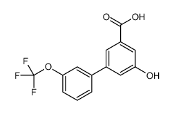 3-hydroxy-5-[3-(trifluoromethoxy)phenyl]benzoic acid Structure
