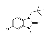 5-chloro-1-(2,2-dimethylpropyl)-3-methyl-1,3-dihydro-2H-imidazo[4,5-b]pyridin-2-one Structure