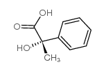 (S)-(+)-2-羟基-2-苯丙酸结构式