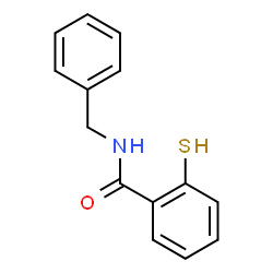 Benzamide, 2-Mercapto-N-(phenylmethyl)- structure